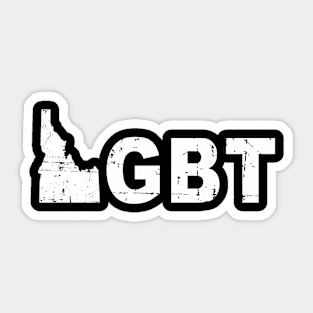 Idaho LGBT | Boise | Potato | T-Shirt | Christmas Gift Idea Sticker